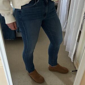 Mother The Midrise Dazzler Ankle Jeans